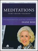 Cover icon of Meditations (arr. Diane Bish) sheet music for organ by Wolfgang Amadeus Mozart, Diane Bish, Gabriel Faure, Gabriel Faure, Wolfgang Amadeus Mozart and Georg Phillip Teleman and Georg Philipp Telemann, classical score, intermediate skill level