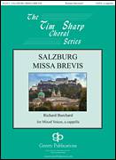 Cover icon of Salzburg Missa Brevis sheet music for choir (SATB: soprano, alto, tenor, bass) by Richard Burchard, intermediate skill level