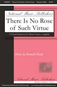 Cover icon of There Is No Rose Of Such Virtue sheet music for choir (SATB: soprano, alto, tenor, bass) by Kenneth Mahy and David Stanley York, intermediate skill level