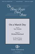 Cover icon of On A March Day sheet music for choir (SATB: soprano, alto, tenor, bass) by Richard Burchard and Sara Teasdale, intermediate skill level