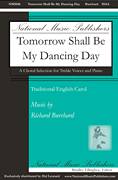 Cover icon of Tomorrow Shall Be My Dancing Day sheet music for choir (SSAA: soprano, alto) by Richard Burchard, intermediate skill level
