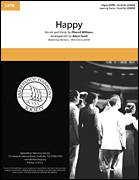 Cover icon of Happy (from Despicable Me 2) (arr. Adam Scott) sheet music for choir (SATB: soprano, alto, tenor, bass) by Pharrell Williams and Adam Scott, intermediate skill level