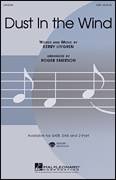 Cover icon of Dust In The Wind (arr. Roger Emerson) sheet music for choir (SATB: soprano, alto, tenor, bass) by Kansas, Roger Emerson and Kerry Livgren, intermediate skill level