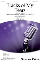 Cover icon of Tracks of My Tears (arr. Kirby Shaw) (complete set of parts) sheet music for orchestra/band by Kirby Shaw, Linda Ronstadt, Marvin Tarplin, The Miracles and Warren Moore, intermediate skill level