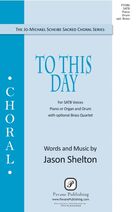 Cover icon of To This Day (COMPLETE) sheet music for orchestra/band (Instrumental Accompaniment) by Jason Shelton, intermediate skill level