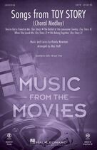 Cover icon of Songs from Toy Story (Choral Medley) (arr. Mac Huff) (complete set of parts) sheet music for orchestra/band by Mac Huff and Randy Newman, intermediate skill level