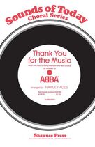 Cover icon of Thank You For The Music (arr. Hawley Ades) sheet music for choir (SATB: soprano, alto, tenor, bass) by ABBA, Hawley Ades, Benny Andersson and Bjorn Ulvaeus, intermediate skill level