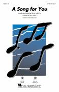 Cover icon of A Song For You (arr. Kirby Shaw) sheet music for choir (SATB: soprano, alto, tenor, bass) by Leon Russell and Kirby Shaw, intermediate skill level