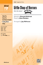 Cover icon of Little Shop Of Horrors (arr. Doug Watts) sheet music for choir (SATB: soprano, alto, tenor, bass) by Alan Menken, Doug Watts and Howard Ashman, intermediate skill level
