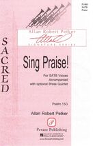 Cover icon of Sing Praise! (COMPLETE) sheet music for orchestra/band by Allan Robert Petker and Psalm 150, intermediate skill level