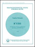 Cover icon of R'Tzei (for Solo Low Voice with optional SATB Choir) sheet music for choir (SATB: soprano, alto, tenor, bass) by Stephen Richards, classical score, intermediate skill level