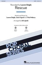 Cover icon of Rescue (arr. Ed Lojeski) (complete set of parts) sheet music for orchestra/band by Ed Lojeski, Jason Ingram, Lauren Daigle and Paul Mabury, intermediate skill level