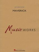 Cover icon of Maverick (COMPLETE) sheet music for concert band by Jay Bocook, intermediate skill level