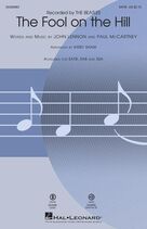 Cover icon of The Fool on the Hill (arr. Kirby Shaw) (complete set of parts) sheet music for orchestra/band by The Beatles, John Lennon, Kirby Shaw and Paul McCartney, intermediate skill level