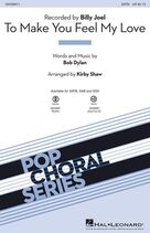 Cover icon of To Make You Feel My Love (arr. Kirby Shaw) (complete set of parts) sheet music for orchestra/band by Kirby Shaw, Billy Joel and Bob Dylan, wedding score, intermediate skill level