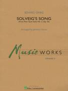 Cover icon of Solveig's Song (from Peer Gynt Suite No. 2) (arr. Johnny Vinson) sheet music for concert band (flute) by Edvard Grieg, Johnnie Vinson and Henrick Ibssen, intermediate skill level