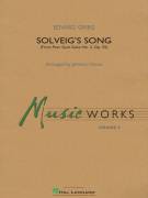 Cover icon of Solveig's Song (from Peer Gynt Suite No. 2) (arr. Johnny Vinson) sheet music for concert band (Eb alto clarinet) by Edvard Grieg, Johnnie Vinson and Henrick Ibssen, intermediate skill level