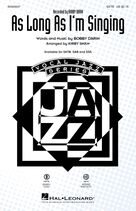 Cover icon of As Long As I'm Singing (complete set of parts) sheet music for orchestra/band by Kirby Shaw and Bobby Darin, intermediate skill level