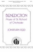 Cover icon of Benediction (Prayer of St. Richard of Chichester) sheet music for choir (SATB: soprano, alto, tenor, bass) by Jonathan Reid, intermediate skill level