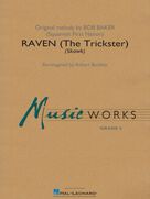Cover icon of Raven (The Trickster) (arr. Robert Buckley) (COMPLETE) sheet music for concert band by Robert Buckley and Bob Baker, intermediate skill level