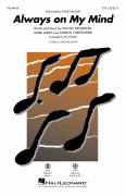 Cover icon of Always On My Mind (arr. Ed Lojeski) sheet music for choir (TTBB: tenor, bass) by Willie Nelson, Ed Lojeski, Johnny Christopher, Mark James and Wayne Thompson, intermediate skill level