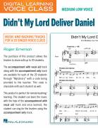 Cover icon of Didn't My Lord Deliver Daniel (Medium Low Voice) (includes Audio) sheet music for voice and piano (Medium Low Voice) by Roger Emerson and Miscellaneous, intermediate skill level