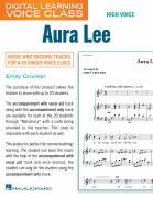 Cover icon of Aura Lee (Medium High Voice) (includes Audio) sheet music for voice and piano (Medium High Voice) by George R. Poulton, Emily Crocker and W.W. Fosdick, intermediate skill level