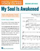 Cover icon of My Soul Is Awakened (Medium Low Voice) (includes Audio) sheet music for voice and piano (Medium Low Voice) by Cristi Cary Miller, intermediate skill level