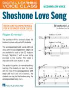Cover icon of Shoshone Love Song (Medium Low Voice) (includes Audio) sheet music for voice and piano (Medium Low Voice) by Roger Emerson, intermediate skill level