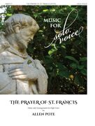 Cover icon of Prayer of St. Francis (High Voice) sheet music for voice and piano (High Voice) by Allen Pote and St. Francis of Assisi, intermediate skill level