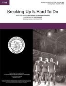 Cover icon of Breaking Up Is Hard To Do (arr. Tom Campbell) sheet music for choir (TTBB: tenor, bass) by Neil Sedaka, Thomas Campbell and Howard Greenfield, intermediate skill level