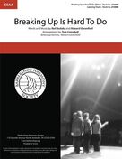 Cover icon of Breaking Up Is Hard To Do (arr. Tom Campbell) sheet music for choir (SSAA: soprano, alto) by Neil Sedaka, Thomas Campbell and Howard Greenfield, intermediate skill level