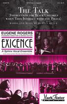 Cover icon of The Talk sheet music for choir (SATB divisi) by Damien Geter, intermediate skill level