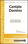 Cover icon of Cantate Domino sheet music for choir (2-Part) by Greg Gilpin and Claudio Monteverdi, intermediate duet