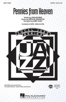 Cover icon of Pennies from Heaven (arr. Kirby Shaw) (complete set of parts) sheet music for orchestra/band (Rhythm) by Kirby Shaw, Arthur Johnston and John Burke, intermediate skill level
