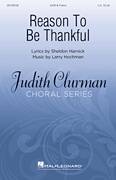 Cover icon of Reason To Be Thankful ('Tis America That I Call Home) sheet music for choir (SATB: soprano, alto, tenor, bass) by Larry Hochman and Sheldon Harnick and Larry Hochman and Sheldon Harnick, intermediate skill level