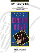 Cover icon of No Time to Die (from No Time To Die) (arr. Michael Brown) (COMPLETE) sheet music for concert band by Michael Brown and Billie Eilish, intermediate skill level