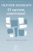 Cover icon of O Sacrum Convivium! sheet music for choir (SATB: soprano, alto, tenor, bass) by Olivier Messiaen, intermediate skill level