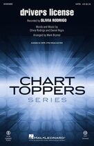 Cover icon of drivers license (arr. Mark Brymer) sheet music for choir (SATB: soprano, alto, tenor, bass) by Olivia Rodrigo, Mark Brymer and Daniel Nigro, intermediate skill level