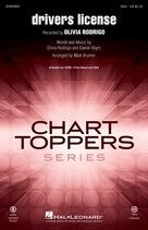 Cover icon of drivers license (arr. Mark Brymer) sheet music for choir (SSA: soprano, alto) by Olivia Rodrigo, Mark Brymer and Daniel Nigro, intermediate skill level