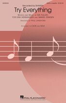 Cover icon of Try Everything (arr. Paul Langford) sheet music for choir (SSAA: soprano, alto) by Shakira, Paul Langford, Mikkel Eriksen, Sia Furler and Tor Erik Hermansen, intermediate skill level