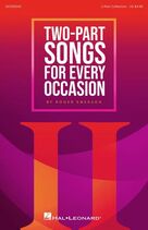 Cover icon of Two-Part Songs For Every Occasion sheet music for choir (2-Part) by Roger Emerson, intermediate duet