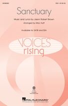 Cover icon of Sanctuary (arr. Mac Huff) sheet music for choir (SSA: soprano, alto) by Jason Robert Brown and Mac Huff, intermediate skill level