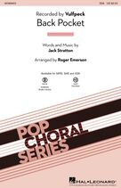 Cover icon of Back Pocket (arr. Roger Emerson) sheet music for choir (SSA: soprano, alto) by Vulfpeck, Roger Emerson and Jack Stratton, intermediate skill level
