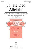 Cover icon of Jubilate Deo! Alleluia! (arr. Cristi Cary Miller) sheet music for choir (3-Part Treble) by Cristi Cary Miller and Michael Praetorious, intermediate skill level