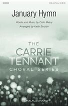 Cover icon of January Hymn (arr. Keith Sinclair) sheet music for choir (SAB: soprano, alto, bass) by Colin Meloy, Keith Sinclair and The Decemberists, intermediate skill level