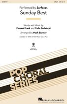 Cover icon of Sunday Best (arr. Mark Brymer) sheet music for choir (2-Part) by Surfaces, Mark Brymer, Colin Padalecki and Forrest Frank, intermediate duet