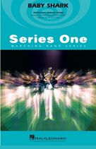 Cover icon of Baby Shark (arr. Jay Bocook) (COMPLETE) sheet music for marching band by Jay Bocook, KidzCastle (arr.), Pinkfong and Traditional Nursery Rhyme, intermediate skill level