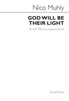 Cover icon of God Will Be Their Light (AATTBB Choir) sheet music for choir by Nico Muhly, classical score, intermediate skill level