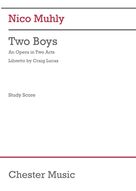 Cover icon of Two Boys sheet music for orchestra (score) by Nico Muhly and Craig Lucas, classical score, intermediate skill level